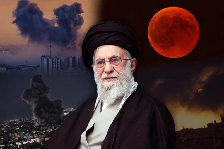 KRVAVI MESEC NAD IRANOM ZNAK JOŠ VEĆE NESREĆE! Isti fenomen desio se u maju 2003, kad su pali Irak i Sadam Husein!