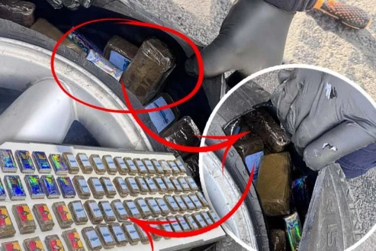 PAO TURČIN NA HORGOŠU! Policija zaplenila ogromnu količinu droge, pogledajte gde ju je sakrio! (FOTO)