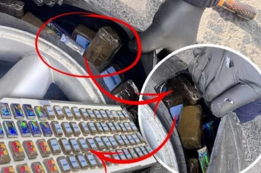 PAO TURČIN NA HORGOŠU! Policija zaplenila ogromnu količinu droge, pogledajte gde ju je sakrio! (FOTO)