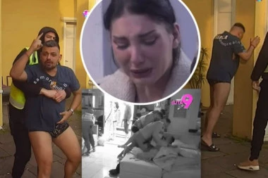 SKOČIO NA NERIJA ČIM GA UGLEDAO! Bori pao mrak na oči, pucaju po šavovima!  SAMO ZA JAK ŽELUDAC! (GALERIJA)