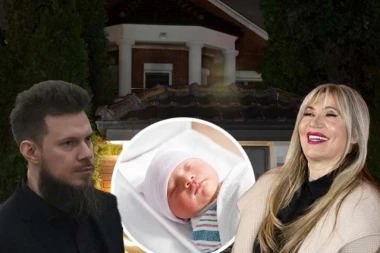 SUZANA ORGANIZOVALA GALA SLAVLJE POVODOM ROĐENJA UNUKE! Ponosni tata dočekuje goste, OVAJ PEVAČ STIGAO PRVI! (GALERIJA, VIDEO)