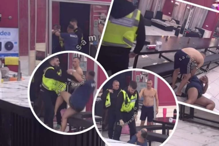 NEZAPAMĆEN INCIDENT SA OSOBLJEM, HITNO ZAUSTAVLJEN PROGRAM! Isplivao snimak MONSTRUOZNOG DIVLJANJA Bore Santane, FIZIČKI NASRNUO NA OBEZBEĐENJE! (VIDEO)