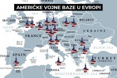 DRAMATIČNO UPOZORENJE! Evo gde su američke baze u Evropi – neke su na direktnoj meti iranskih raketa (MAPA)