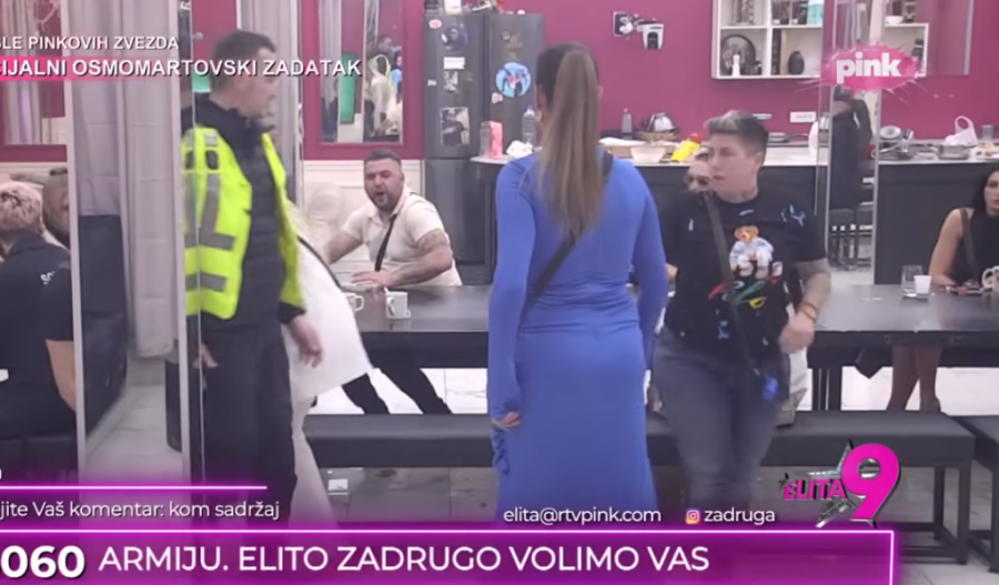 ZBOG OVE SCENE JE PRODUKCIJA PINKA MORALA ODMAH DA REAGUJE: Obezbeđenje doletelo po učesnicu, program hitno zaustavljen!