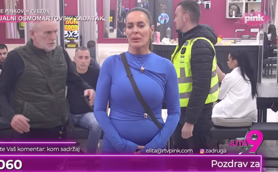 ZBOG OVE SCENE JE PRODUKCIJA PINKA MORALA ODMAH DA REAGUJE: Obezbeđenje doletelo po učesnicu, program hitno zaustavljen!