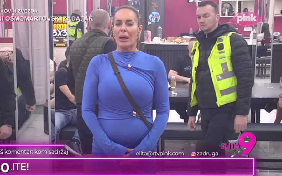 ZBOG OVE SCENE JE PRODUKCIJA PINKA MORALA ODMAH DA REAGUJE: Obezbeđenje doletelo po učesnicu, program hitno zaustavljen!