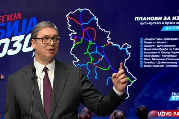 SRBIJA ŠIRI MREŽU AUTO-PUTEVA: Vučić otkrio koliko je kilometara već izgrađeno, a koliko se gradi - OVO SU KLJUČNI PROJEKTI!