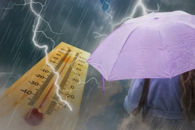 NA UDARU NEVREMENA OVI DELOVI SRBIJE! Posle podne jaka kiša, pljuskovi i grmljavina: Evo gde je već krenulo da tutnji