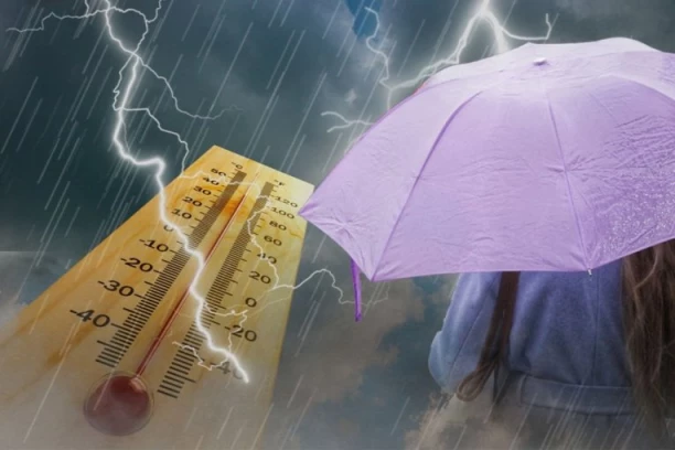 NA UDARU NEVREMENA OVI DELOVI SRBIJE! Posle podne jaka kiša, pljuskovi i grmljavina: Evo gde je već krenulo da tutnji