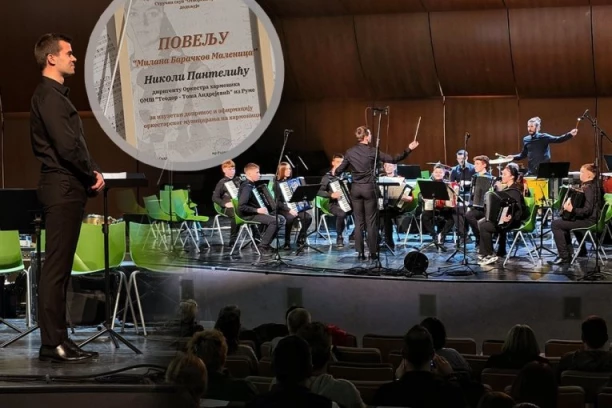 OD ŠKOLSKE IDEJE DO NAGRADA! Kako je nastao orkestar harmonika koji osvaja nagrade - snaga zajedništva, talenat mladih i ljubav prema muzici! (FOTO)