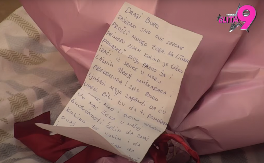 ŠOK-BOMBA! BORA I UROŠ PLANIRAJU ZAJEDNIČKI ŽIVOT?! Procurilo Stanićevo pismo upućeno Santani! KAMERA ZABELEŽILA SVE! (VIDEO)