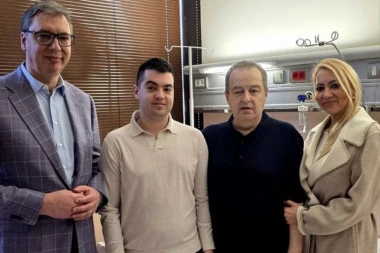 NEMA VIŠE LENČARENJA! Ivica Dačić izlazi iz bolnice, Vučić objavio sliku: Srećan zbog njega i porodice koja slavi život i veliku pobedu