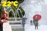 KAKAV PREOKRET! Posle prolećna 22 stepena stiže PAD temperature u Srbiji: Evo detaljne prognoze