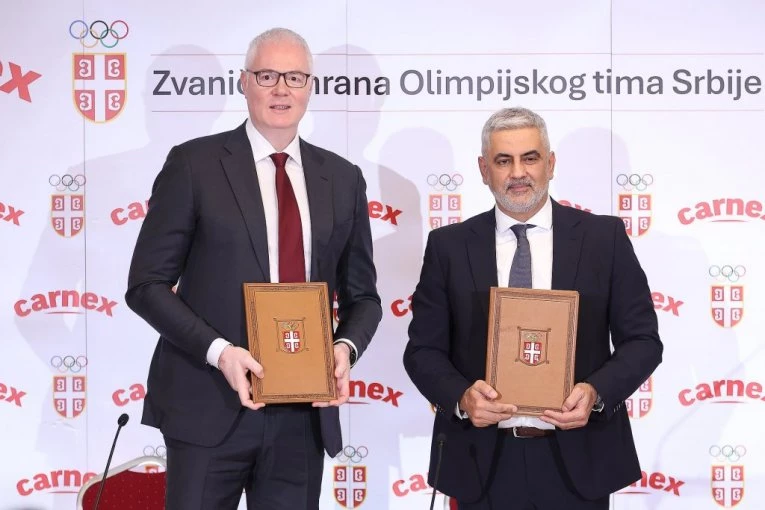 CARNEX ZVANIČNA HRANA OLIMPIJSKOG TIMA SRBIJE U OLIMPIJSKOM CIKLUSU LOS ANĐELES 2028!