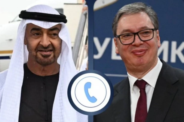 PRIJATELJSKI RAZGOVOR, PUN PODRŠKE! Vučić sa Bin Zajedom o posledicama sukoba na Bliskom istoku po mir i stabilnost