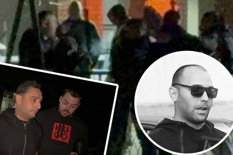 DARKO LAZIĆ FELL INTO PRIJA'S ARMS! Sad scenes in front of the house in Brestač, the singer is OVERCOME WITH SOBS