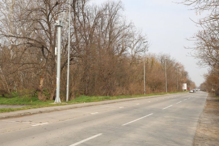 Makiš, stara Obrenovačka pruga (ravna deonica)
