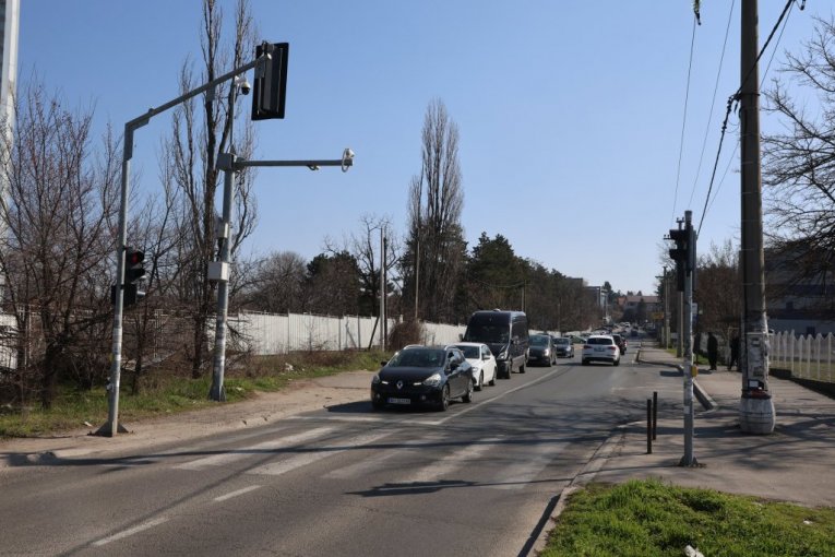 Vojvode Stepe, kod Farmaceutskog fakulteta.
