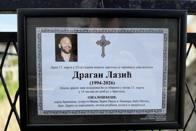 Umrlica brata Darka Lazića