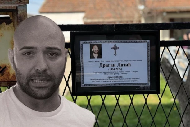 OBJAVLJENA UMRLICA DRAGANA LAZIĆA: Ćerke Darkovog brata se oprostile od tragično nastradalog oca! (GALERIJA)