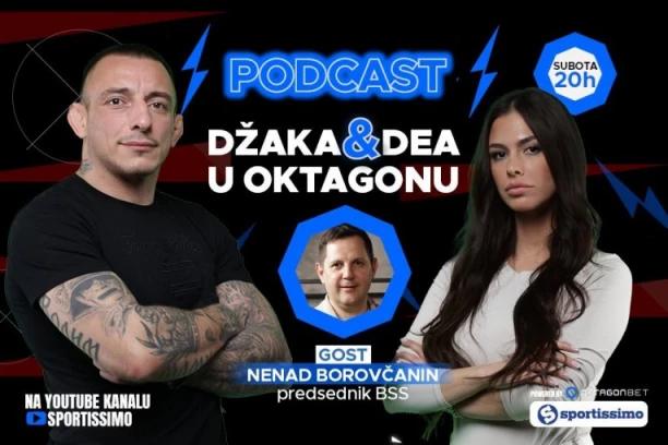 "HVALA BRAĆI IZ DAGESTANA!" Nenad Borovčanin kod Džake i Dee u Oktagonu: Očekujem medalju u boksu na Olimpijskim igrama! (VIDEO)