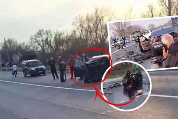 UŽAS NA OBRNOVAČKOM PUTU! Lančani sudar na ulasku u Umku, tri osobe prevezene u Urgentni centar! BORE IM SE ZA ŽIVOT!