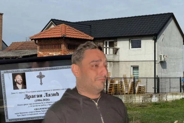 MAJKA I UDOVICA VRIŠTE NAD TELOM DRAGANA LAZIĆA! Jecaji paraju nebo, odmah stigla HITNA POMOĆ! (VIDEO)