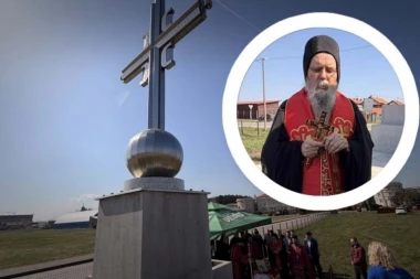 GRADI SE SVETINJA PO UZORU NA HILANDAR - MOĆI ĆE DA JE POSETE I ŽENE: Vladika Fotije osveštao zemljište nadomak centra Bijeljine (FOTO)