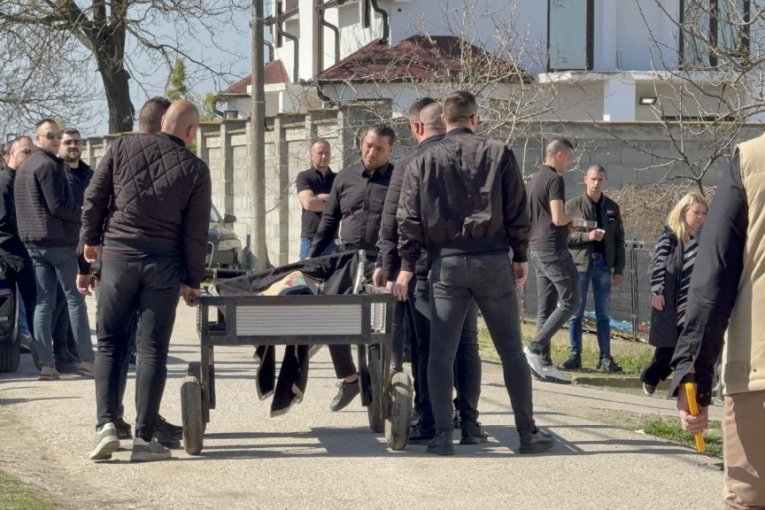 Darko Lazić, Dragan Lazić sahrana