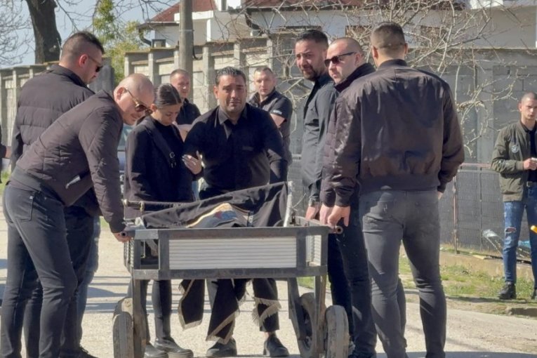 Darko Lazić, Dragan Lazić sahrana