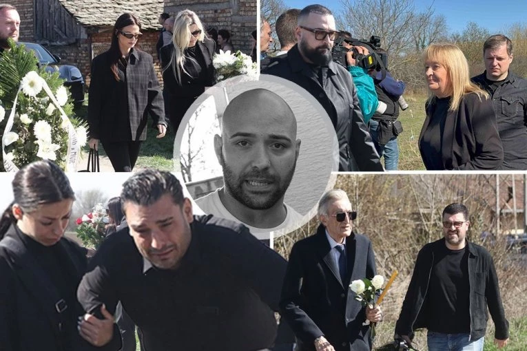 POSLEDNJI ISPRAĆAJ DRAGANA LAZIĆA: Počelo opelo u dvorištu porodične kuće