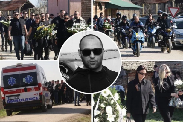 POSLEDNJI ISPRAĆAJ DRAGANA LAZIĆA: Krenula tužna povorka od preko 500 ljudi!