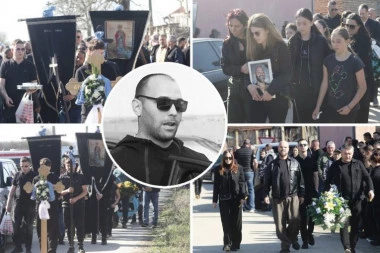 DETALJ SA SAHRANE BRATA DARKA LAZIĆA KIDA DUŠU  NA KOMADE! Pevač otkrio po čemu će pamtiti Dragana (VIDEO)