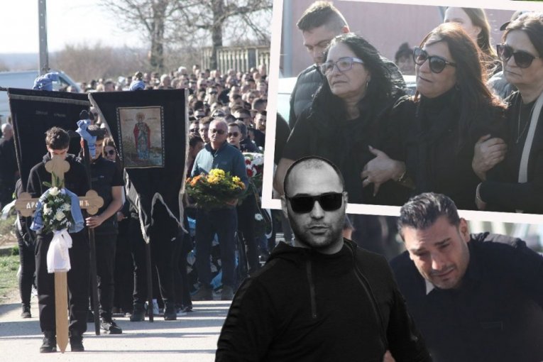 Sahrana Dragana Lazića u Brestaču