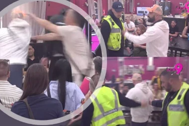 ZVERSKA TUČA U "ELITI", LUKA IZUDARAO ANĐELA! Hitno prekinut program, obezbeđenje jedva obuzdalo pomahnitalog Vujovića!