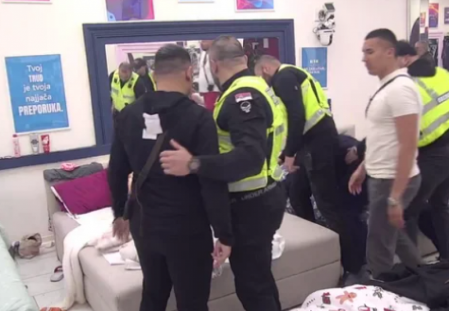 STRAVIČNA SCENA! Bora UDARIO Anastasiju, ona se PROSULA po podu! Obezbeđenje je jedva PODIGLO!