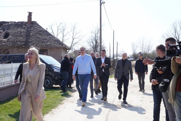 Predsednik Vučić u Mramorcu