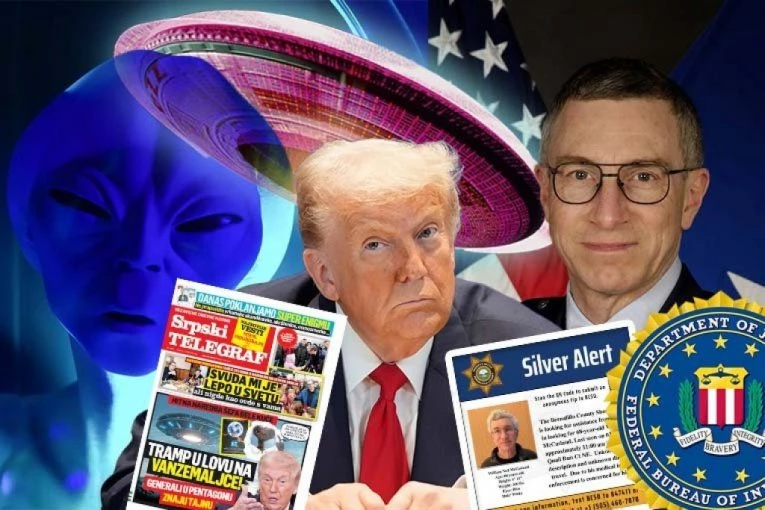 ŠEFU CENTRA PENTAGONA ZA NLO IZGUBIO SE SVAKI TRAG 27. FEBRUARA! Nestao ključni Trampov čovek - JEDINI ZNA SVE O VANZEMALJCIMA!