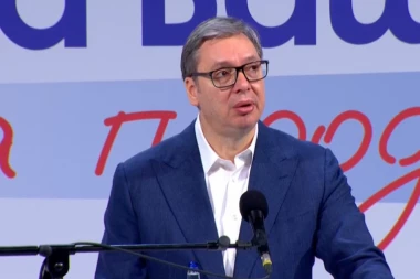 "DO VIDOVDANA POČENJE IZGRADNJA TUNELA ISPOD KADINJAČE" Vučić na velikom mitingu u Bajinoj Bašti dao reč građanima - IZDVOJIĆE SE I ŠEST MILIONA EVRA ZA LOKALNE PUTEVE! (FOTO, VIDEO)