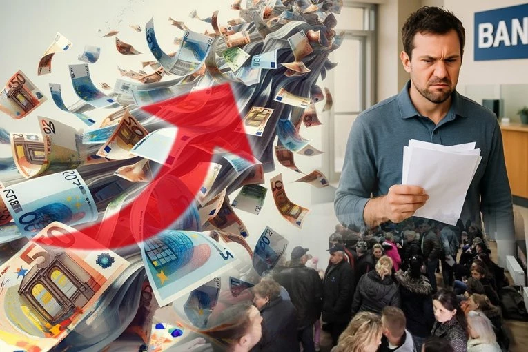 DUŽNICI, EVO KADA ĆE RATE KREDITA DA PORASTU! Skočio je Euribor - nije katastrofa, ali dolazi do promena!