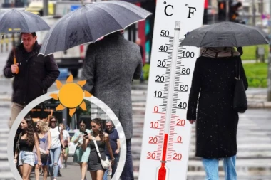 STIŽE KIŠA I NEVREME! Danas stabilno, a EVO ŠTA NAS ČEKA u narednim danima!