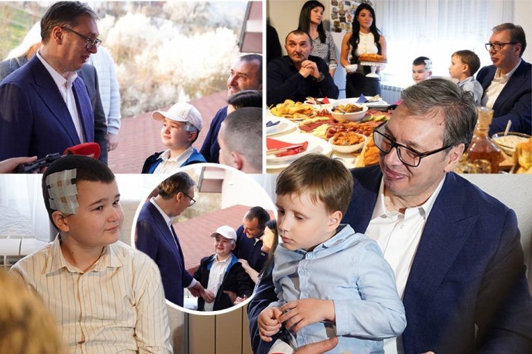 Aleksandar Vučić u Bajinoj Bašti