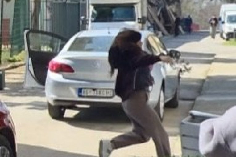 Ana Sević na snimanju Zvezde Granda