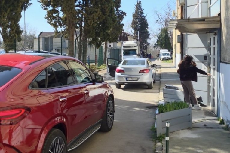 Ana Sević na snimanju Zvezde Granda