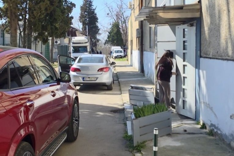 Ana Sević na snimanju Zvezde Granda