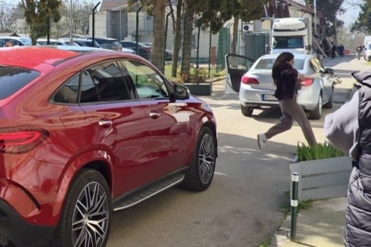 Ana Sević na snimanju Zvezde Granda