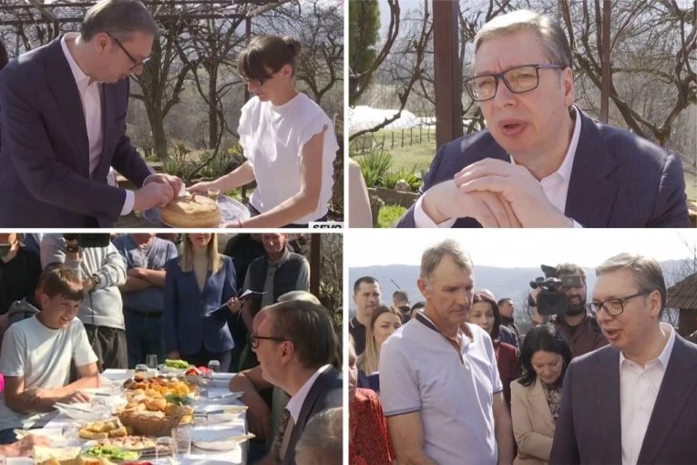 VUČIĆ U SEVOJNU! Predsednik najavio neverovatni projekat: "Gledaćemo da Užice spojimo sa Bajinom Baštom TUNELOM ispod Kadinjače!" (VIDEO)