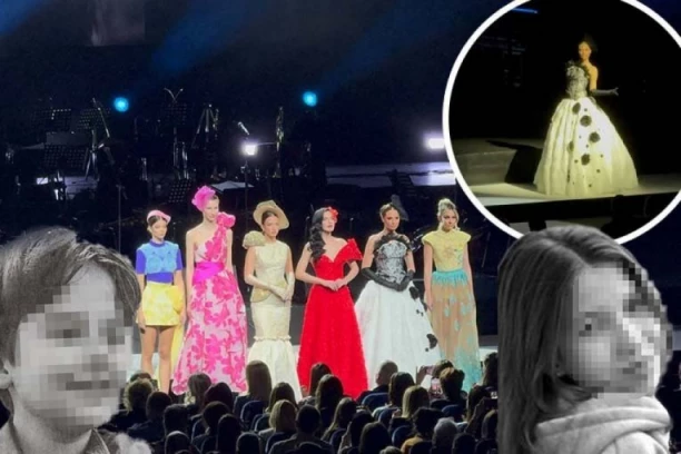 VEČE SUZA I SEĆANJA! Dok su Angelinine haljine oživljavale na sceni, kompozicija koju je nekada izvodio Andrija Čikić ganula prisutne!