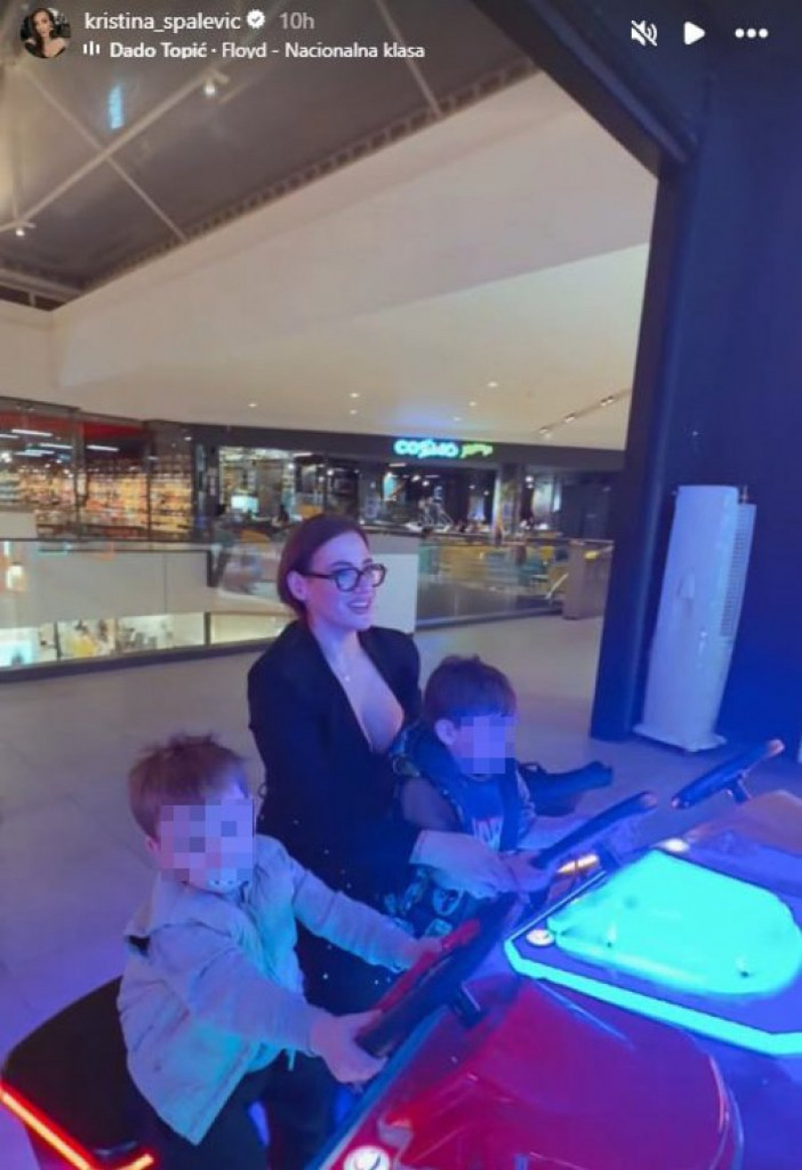 NAKON SVAĐE I POLICIJE SINOVE ODVELA OVDE! Kristina Spalević daleko od očiju Kristijana Golubovića! (FOTO)