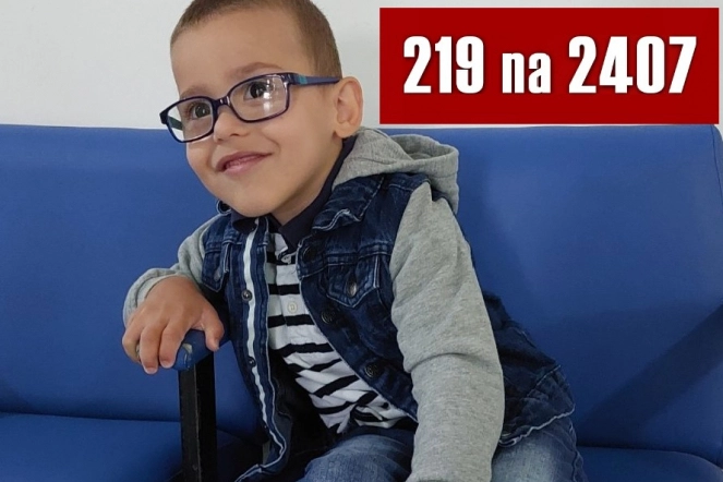 Pomozimo Vuku da napravi svoj prvi samostalni korak! Pošaljimo 219 na 2407